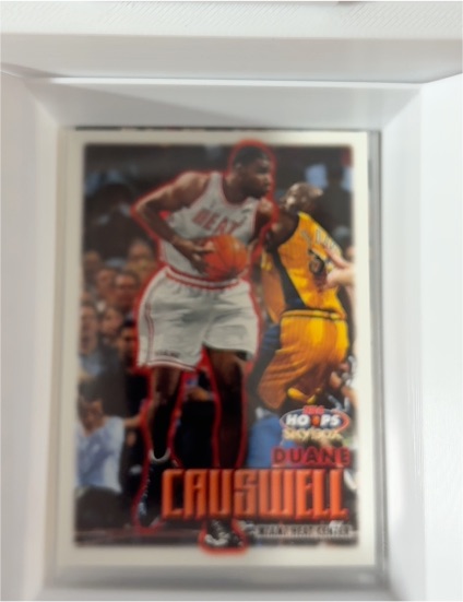 1999-00 Skybox NBA Hoops #51 Duane Causwell Miami Heat — front