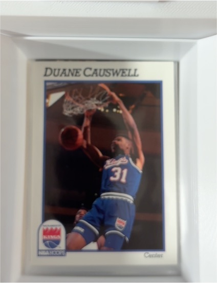 1990 Fleer Update #U-83 Duane Causwell Sacramento Kings — front