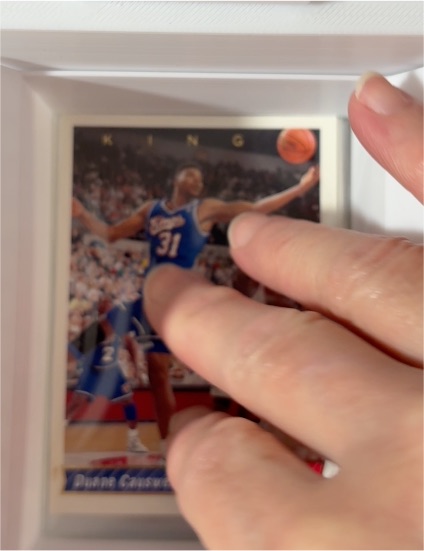1992 Upper Deck #207 Duane Causwell Kings Temple 8 — front
