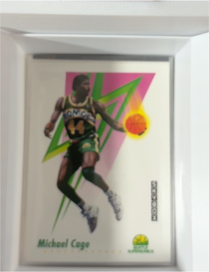 1991-92 SkyBox #267 Michael Cage — front