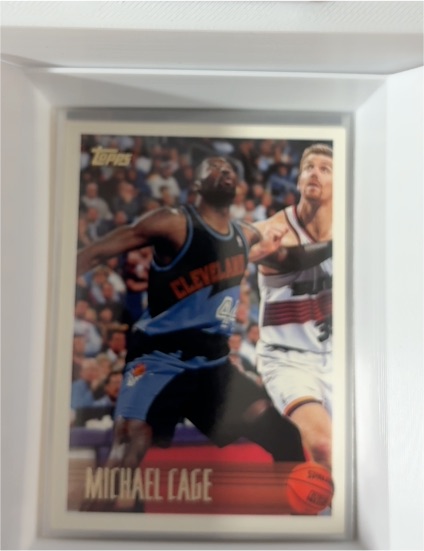 1996-97 Topps #91 Michael Cage — front