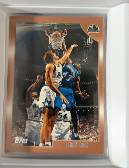 1998-99 Topps #66 Chris Carr — front