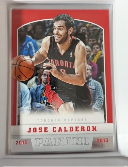 2012 Panini #87 Jose Calderon — front