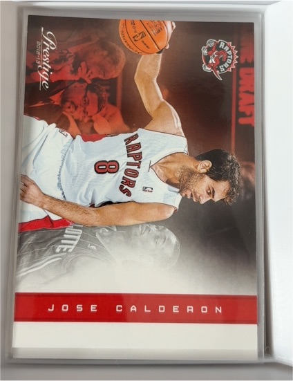 2012-13 Panini Prestige #23 Jose Calderon — front
