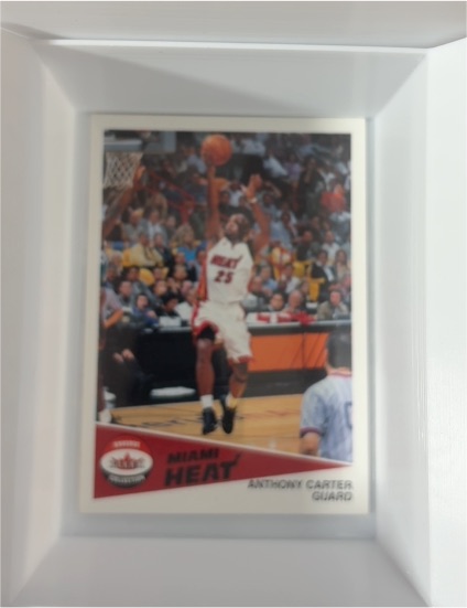 2001/02 Fleer Shoebox Basketball Footprints #136 Anthony Carter — front