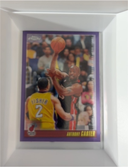 2000-01 Topps Chrome #36 Anthony Carter — front