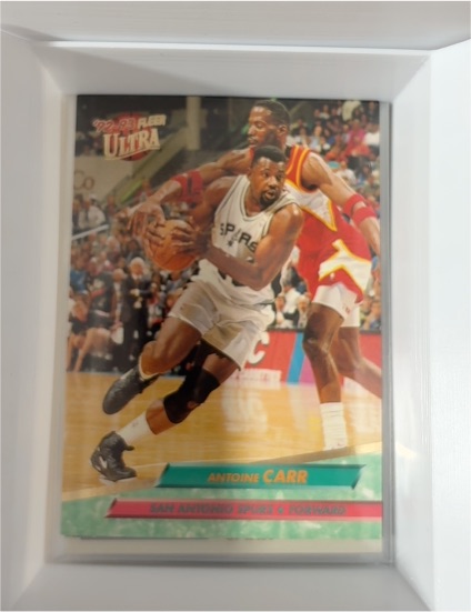 1992-93 Fleer Ultra #163 Antoine Carr — front
