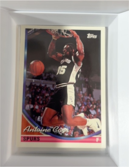 1993-94 Topps #80 Antoine Carr — front