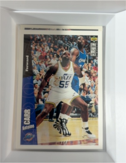 1996-97 Upper Deck Collector's Choice #154 Antoine Carr — front