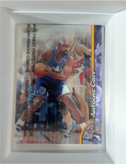 1998-99 Topps Finest #50 Antoine Carr — front