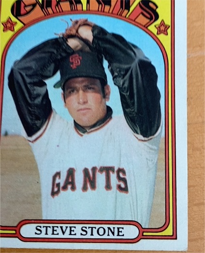 1972 Topps #327 Steve Stone — front