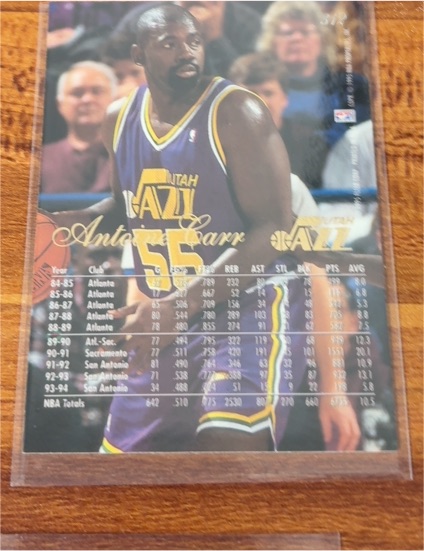 1993 Skybox #55 Antoine Carr — front