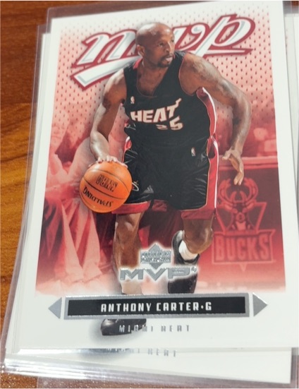 2003-04 Upper Deck MVP #88 Anthony Carter — front