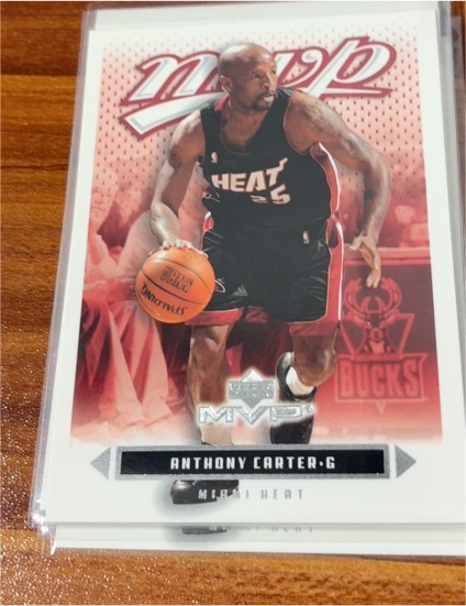 2003-04 Upper Deck MVP #88 Anthony Carter — front
