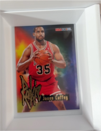 1995-96 NBA Hoops #255 Jason Caffey — front
