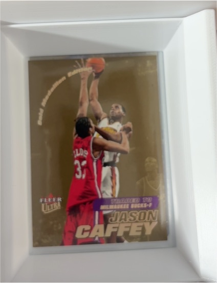 2000-01 Fleer Ultra Gold Medallion #153G Jason Caffey — front