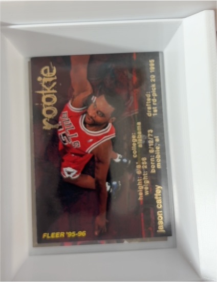 1995-96 Fleer #286 Jason Caffey — front