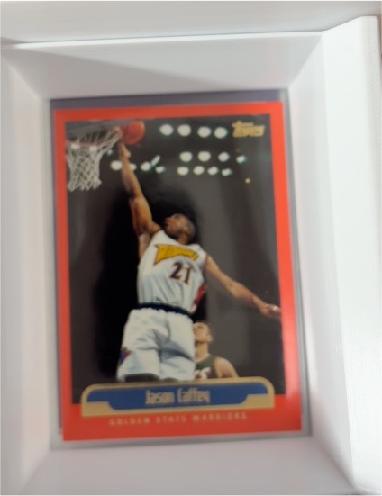 1999 Topps #6 Jason Caffey — front