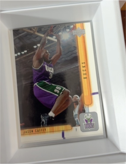 2001-02 Upper Deck #318 Jason Caffey — front