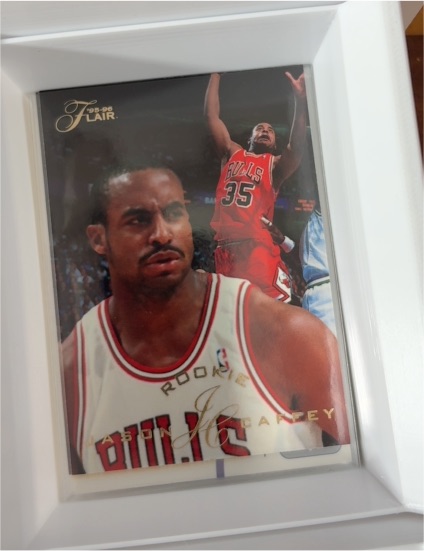 1995-96 Fleer Flair #202 Jason Caffey Rookie — front