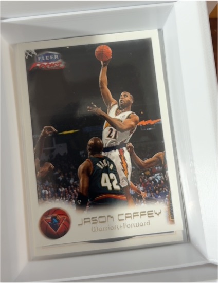 1999-00 Fleer Focus #83 Jason Caffey — front