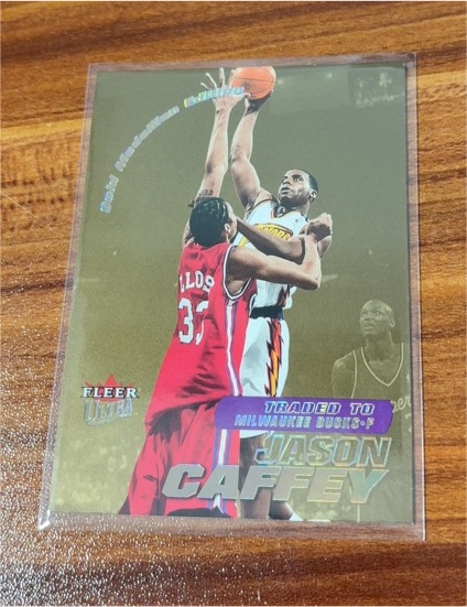 2000-01 Fleer Ultra Gold Medallion #153G Jason Caffey — front