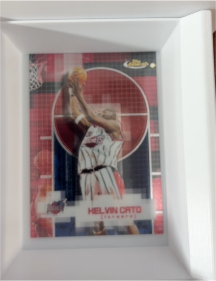 2000-01 Topps Finest #85 Kelvin Cato Houston Rockets — front