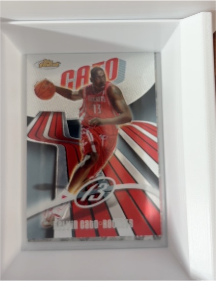 2003-04 Topps Finest #60 Kelvin Cato Houston Rockets — front