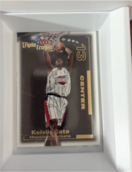 2000 Fleer Triple Crown #13 Kelvin Cato — front