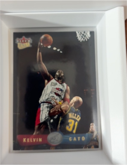 1997-98 Fleer Ultra Basketball All Rookie Insert Kelvin Cato — front