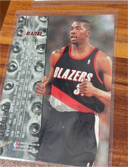 1996-97 Fleer Metal #41 Kelvin Cato — front