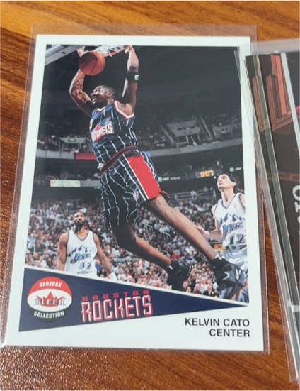 2001 Fleer Shoebox #133 Kelvin Cato — front