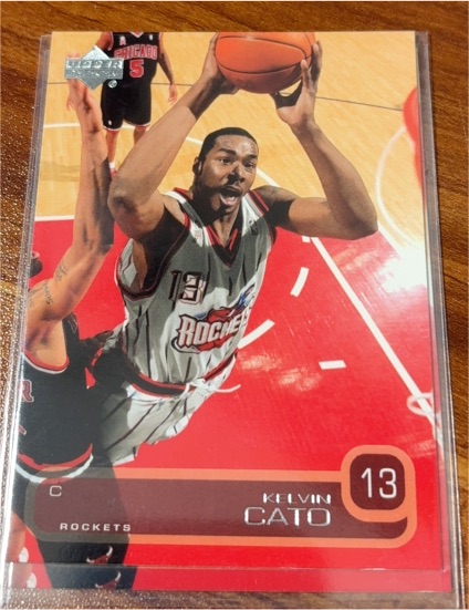 2000-01 Upper Deck MVP #64 Kelvin Cato — front