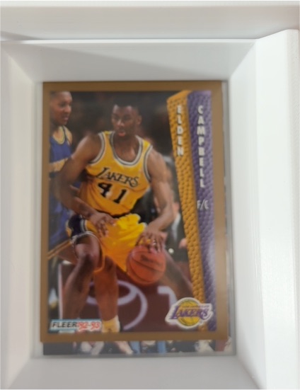 1992-93 Fleer #106 Elden Campbell — front
