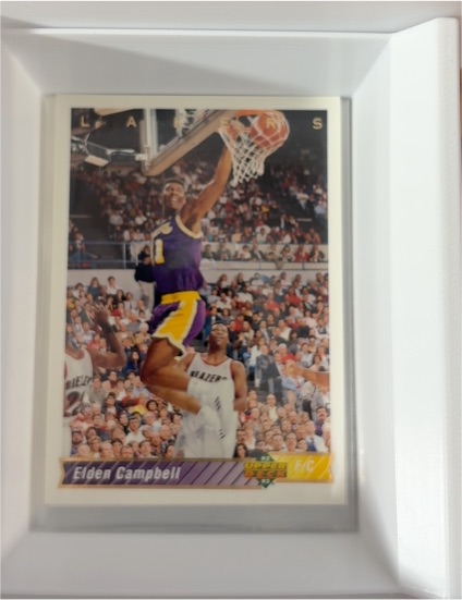1992-93 Upper Deck #152 Elden Campbell — front