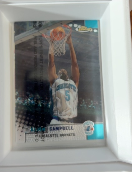 1999-00 Topps Finest #185 Elden Campbell — front