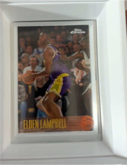 1996-97 Topps Chrome #7 Elden Campbell — front