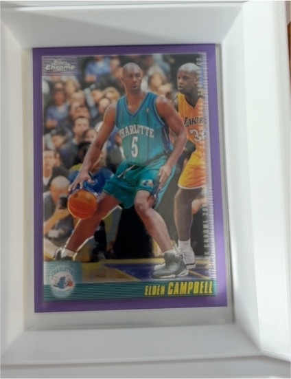 2000-01 Topps Chrome #20 Elden Campbell — front