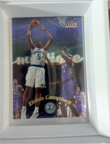 2000-01 Fleer Mystique #18 Elden Campbell — front