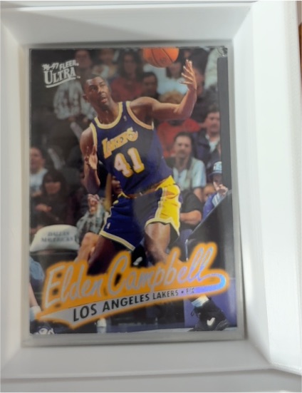 1996-97 Fleer Ultra #201 Elden Campbell — front