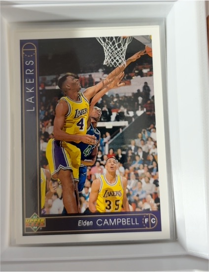 1993-94 Upper Deck #123 Elden Campbell — front