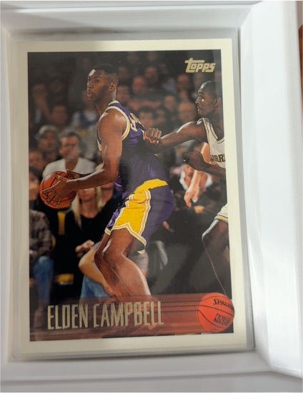 1996-97 Topps #7 Elden Campbell — front