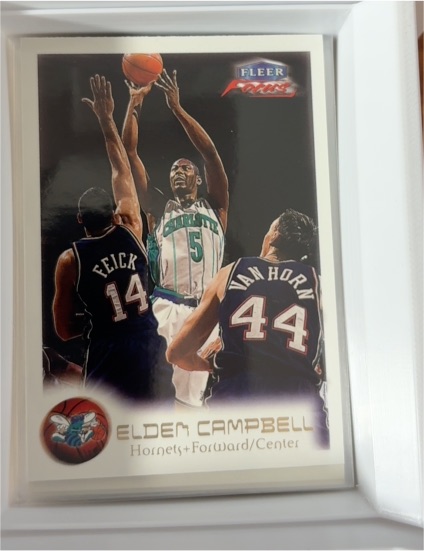 1999-00 Fleer Focus #71 Elden Campbell — front