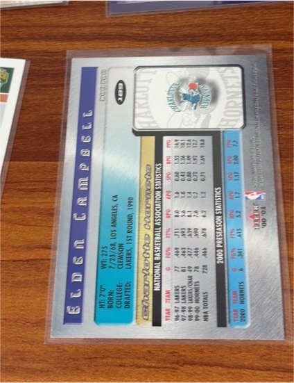 1993-94 Upper Deck #275 Elden Campbell — front