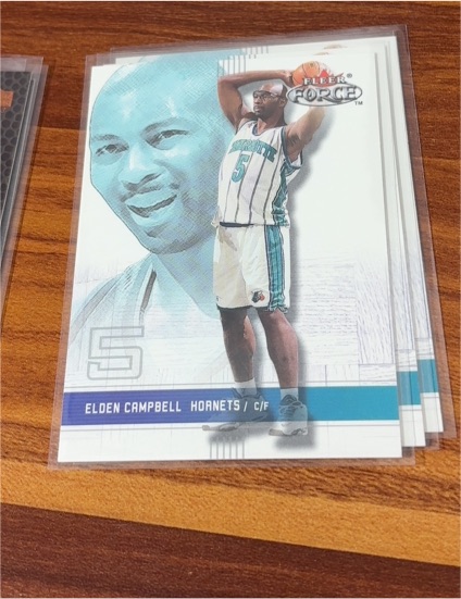 2000 Fleer Force #14 Elden Campbell — front