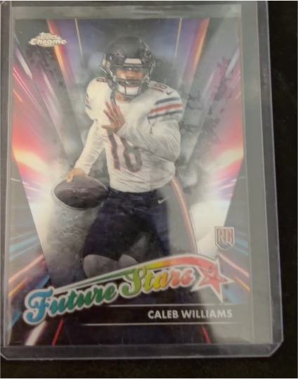 2024 Topps Chrome #FS-1 Caleb Williams Future Stars — front