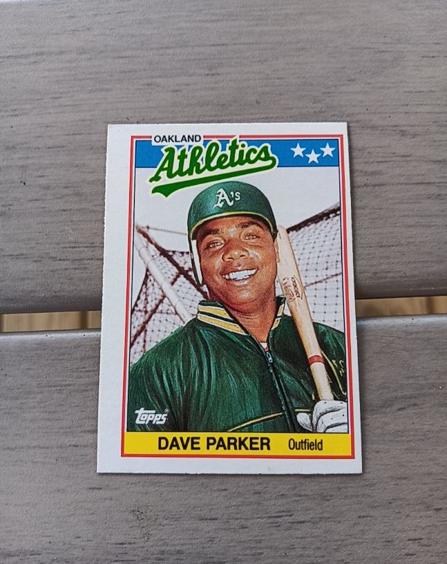 1988 Topps Mini #55 Dave Parker — front
