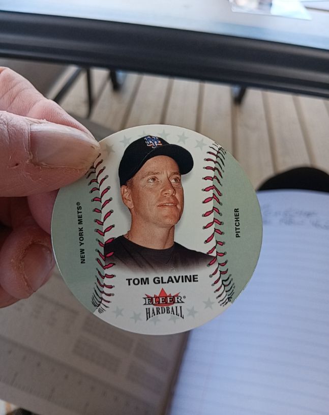 2003 Fleer Hardball #126 Tom Glavine — front