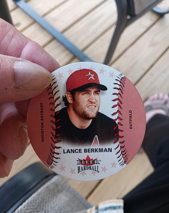 2003 Fleer Hardball #29 Lance Berkman — front