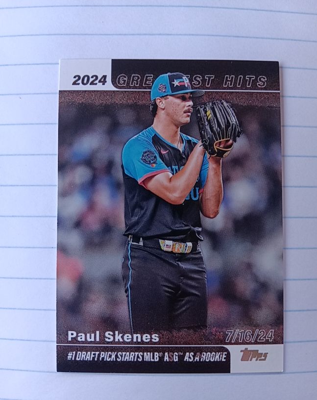 2024 Topps Greatest Hits #GH-24 Paul Skenes — front